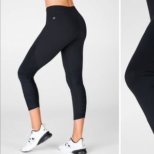 🆕 Fabletics Ruched Mid-Rise PureLuxe Leggings - Fitness Workout or Lounge